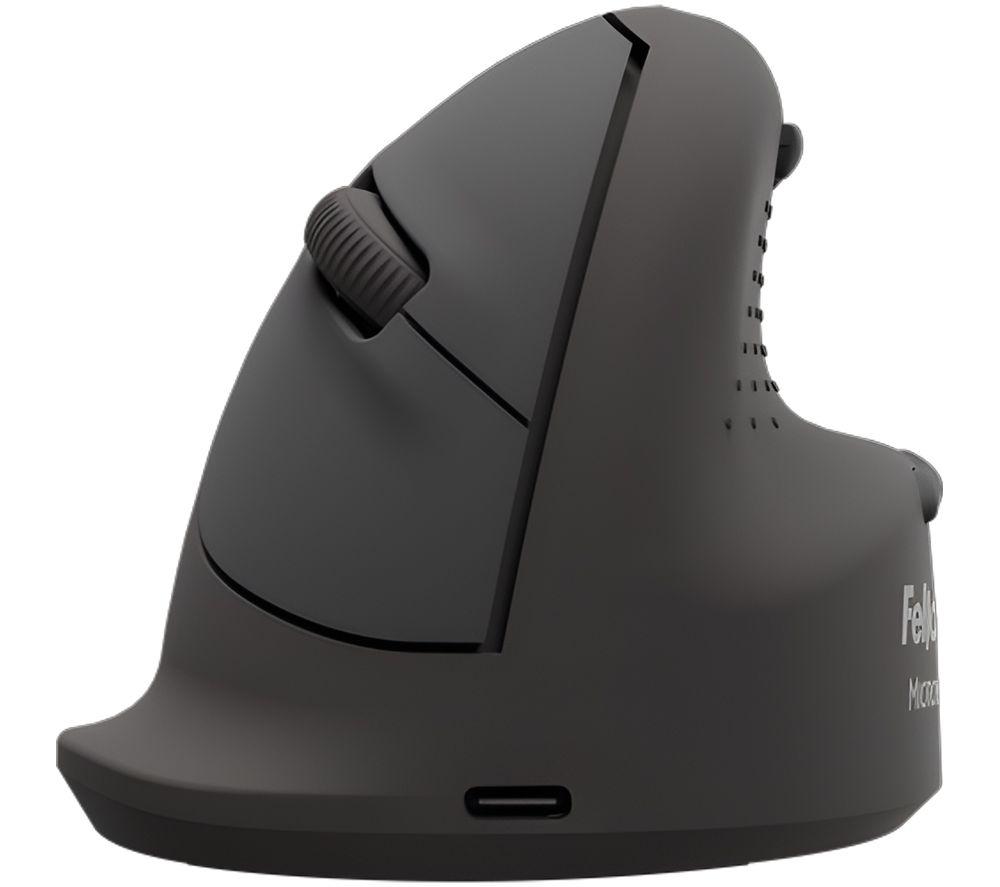 FELLOWES Breyta Plus+ Vertical Ergonomic Optical Mouse - Black, Medium, Right-Handed image number 7 of 7