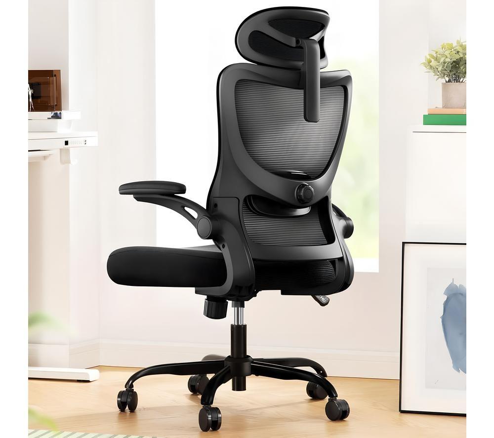 HUANUO HNMOC10B-UK Mesh Reclining Executive Chair - Black image number 2 of 5