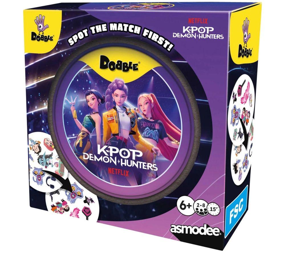 ASMODEE Dobble KPop Demon Hunters Card Game