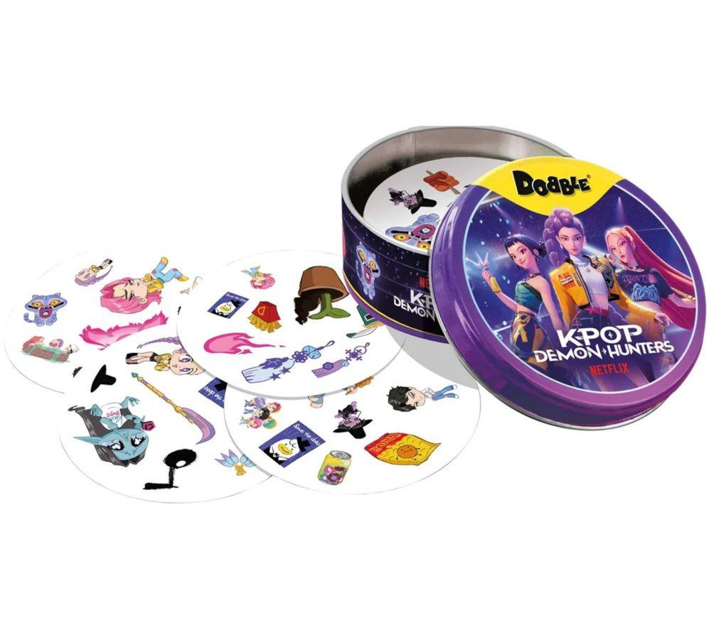 ASMODEE Dobble KPop Demon Hunters Card Game image number 3 of 3