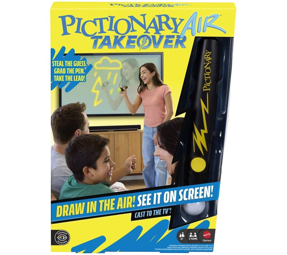 MATTEL Pictionary Air Takeover Family Drawing Game
