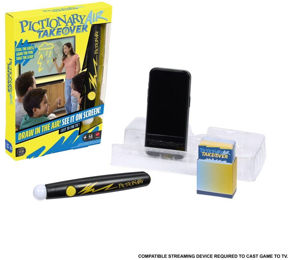 MATTEL Pictionary Air Takeover Family Drawing Game image number 2 of 7