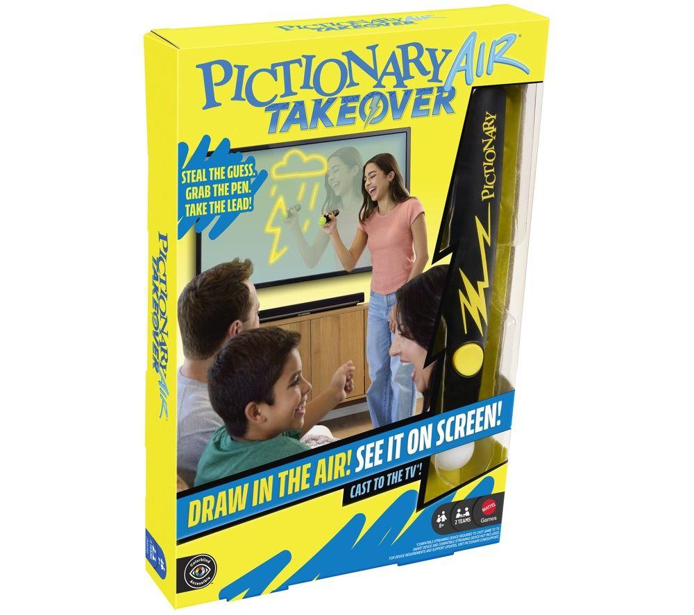 MATTEL Pictionary Air Takeover Family Drawing Game image number 5 of 7