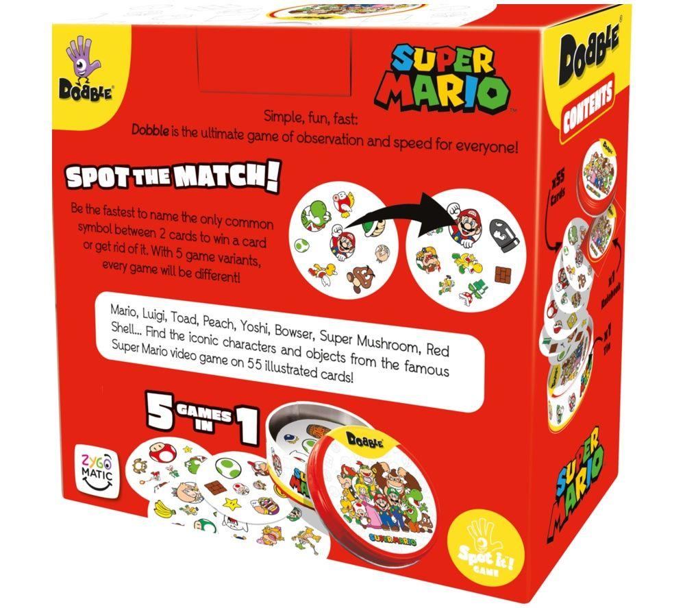 ASMODEE Dobble Super Mario Card Game image number 2 of 6