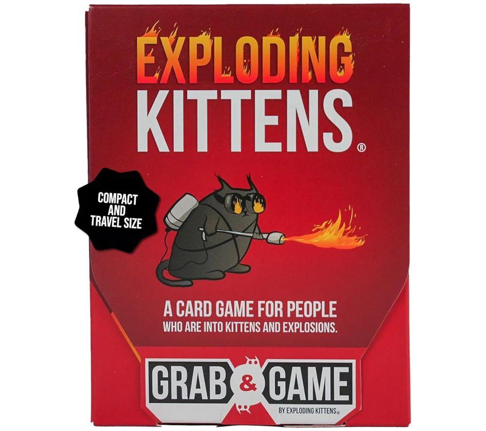 ASMODEE Exploding Kittens Grab & Game Card Game image number 3 of 4