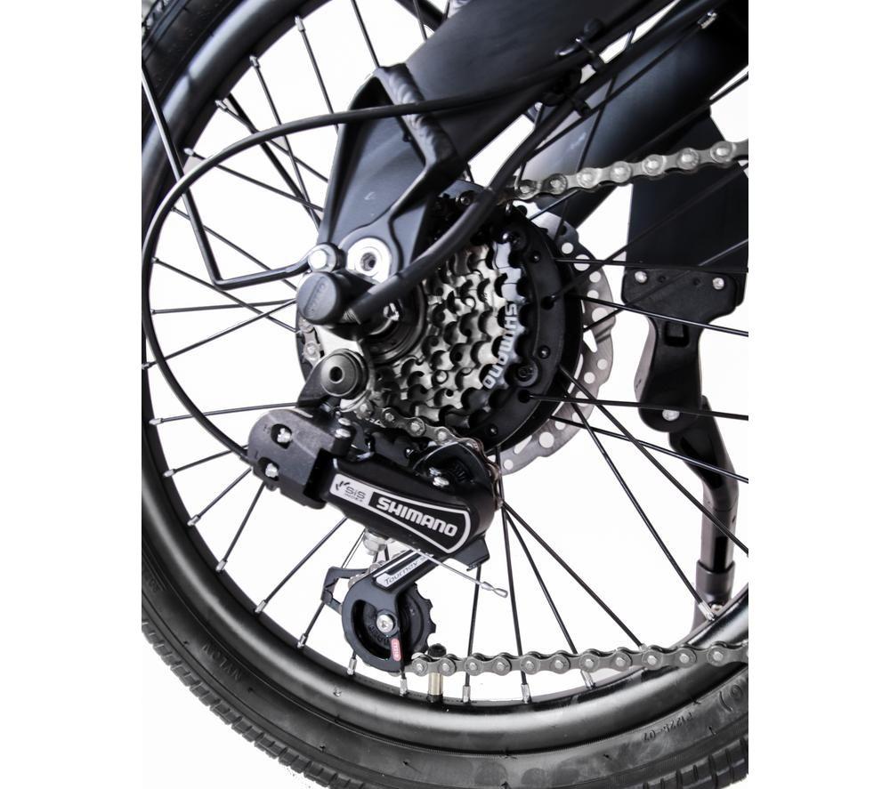 SHARP BK-BM04-KB Electric Folding Bike - Black image number 6 of 10