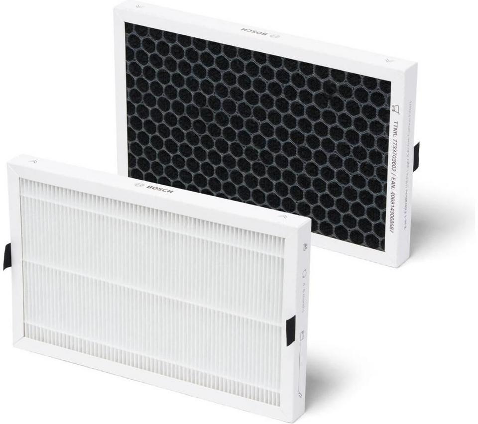 BOSCH 2-in-1 Replacement Air Filter - Pack of 2, White