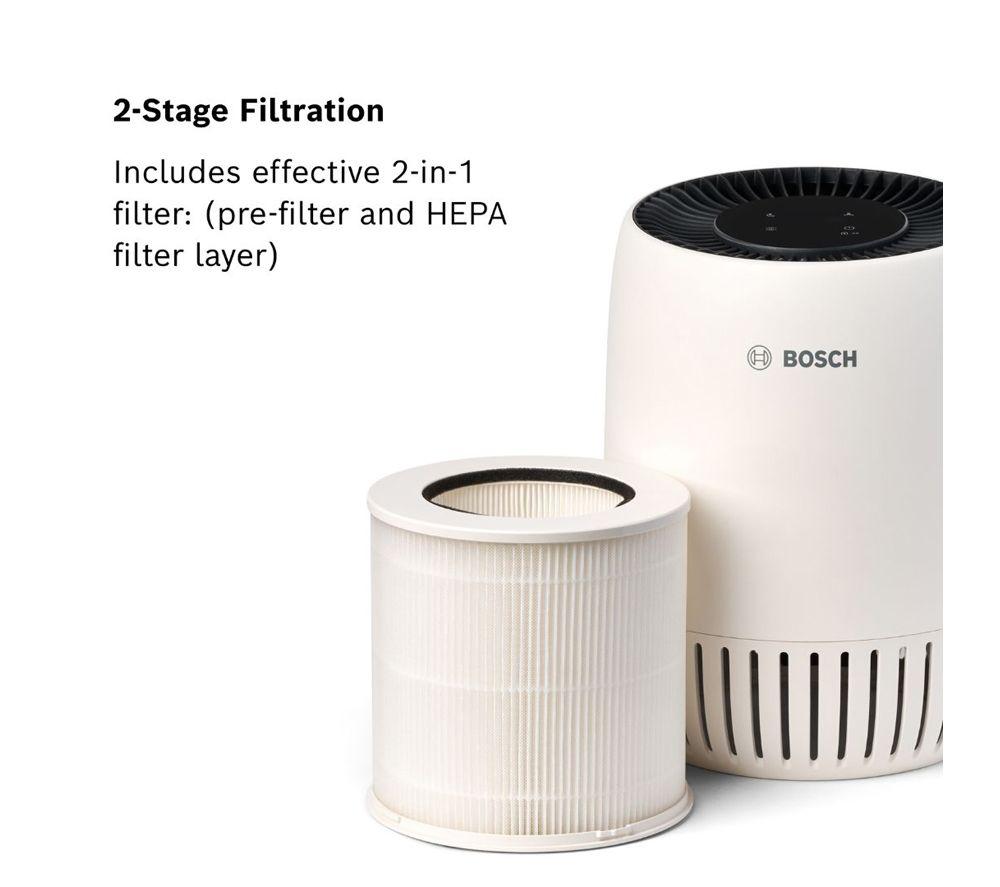 BOSCH Air 500 2-in-1 Air Purifier - White image number 2 of 6