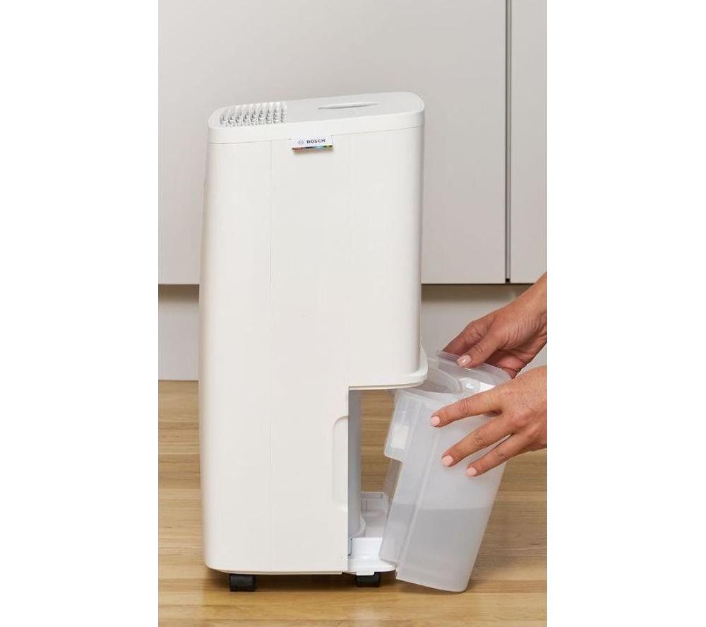 BOSCH Dry 1000 10-litre Portable Dehumidifier - White image number 3 of 10