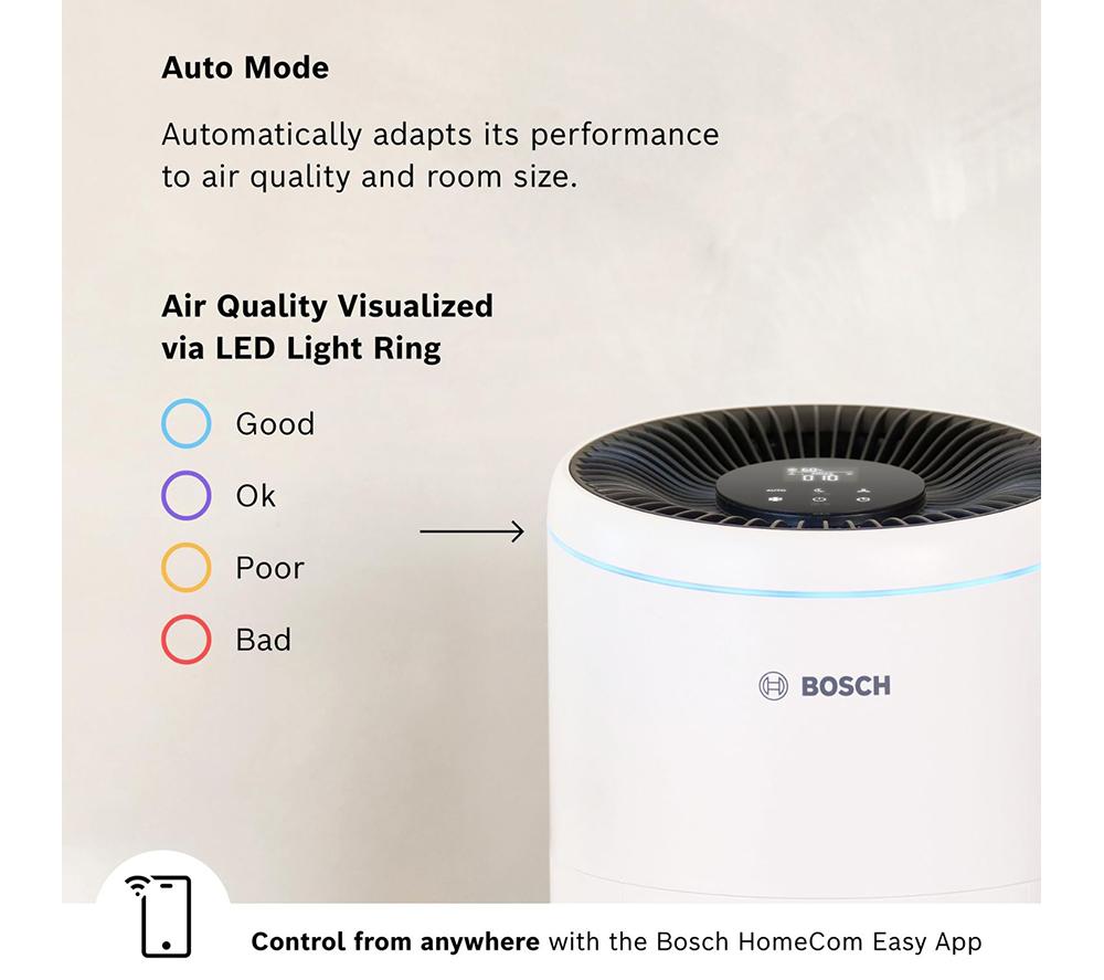 BOSCH Air 2000i 3-in-1 Air Purifier - White image number 6 of 8