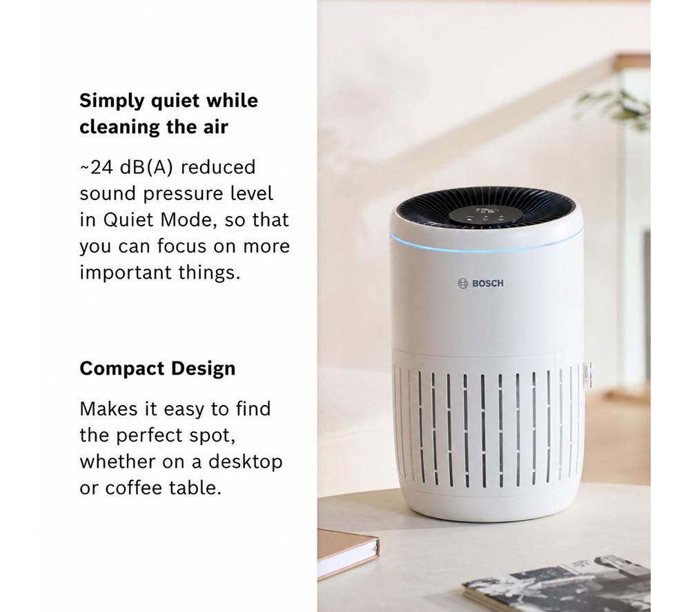 BOSCH Air 2000i 3-in-1 Air Purifier - White image number 7 of 8