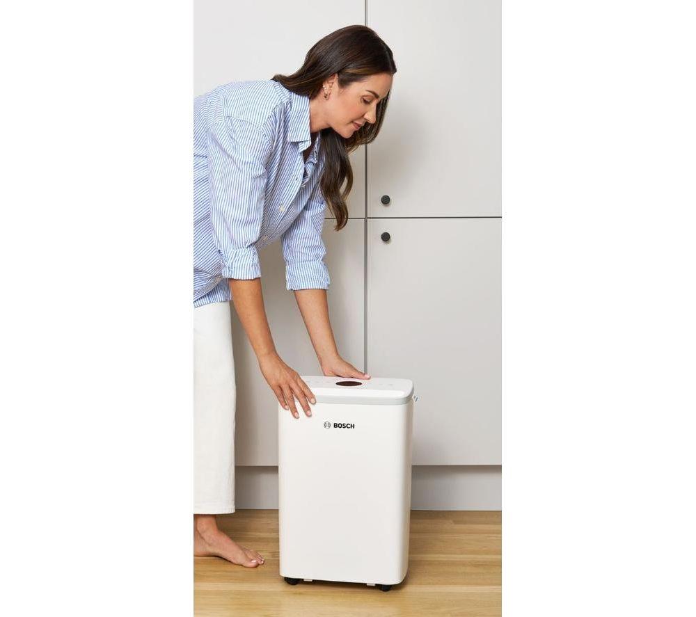 BOSCH Dry 2000 12-litre Portable Dehumidifier - White image number 3 of 9