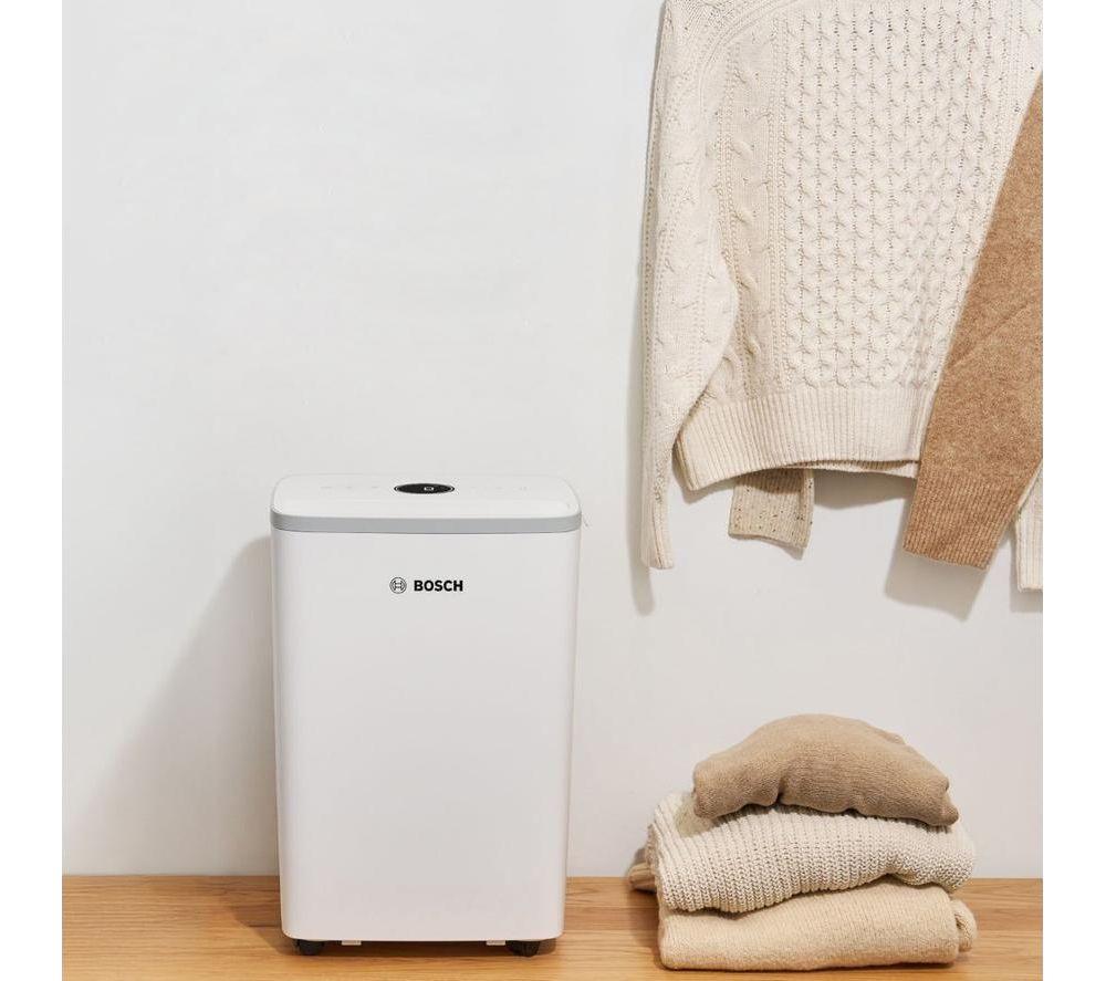 BOSCH Dry 2000 12-litre Portable Dehumidifier - White image number 8 of 9