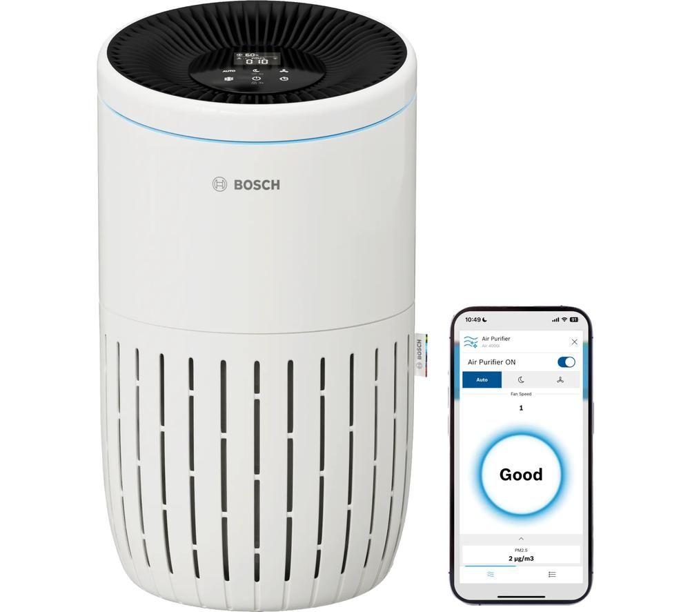 BOSCH Air 4000i 3-in-1 Air Purifier - White image number 2 of 3