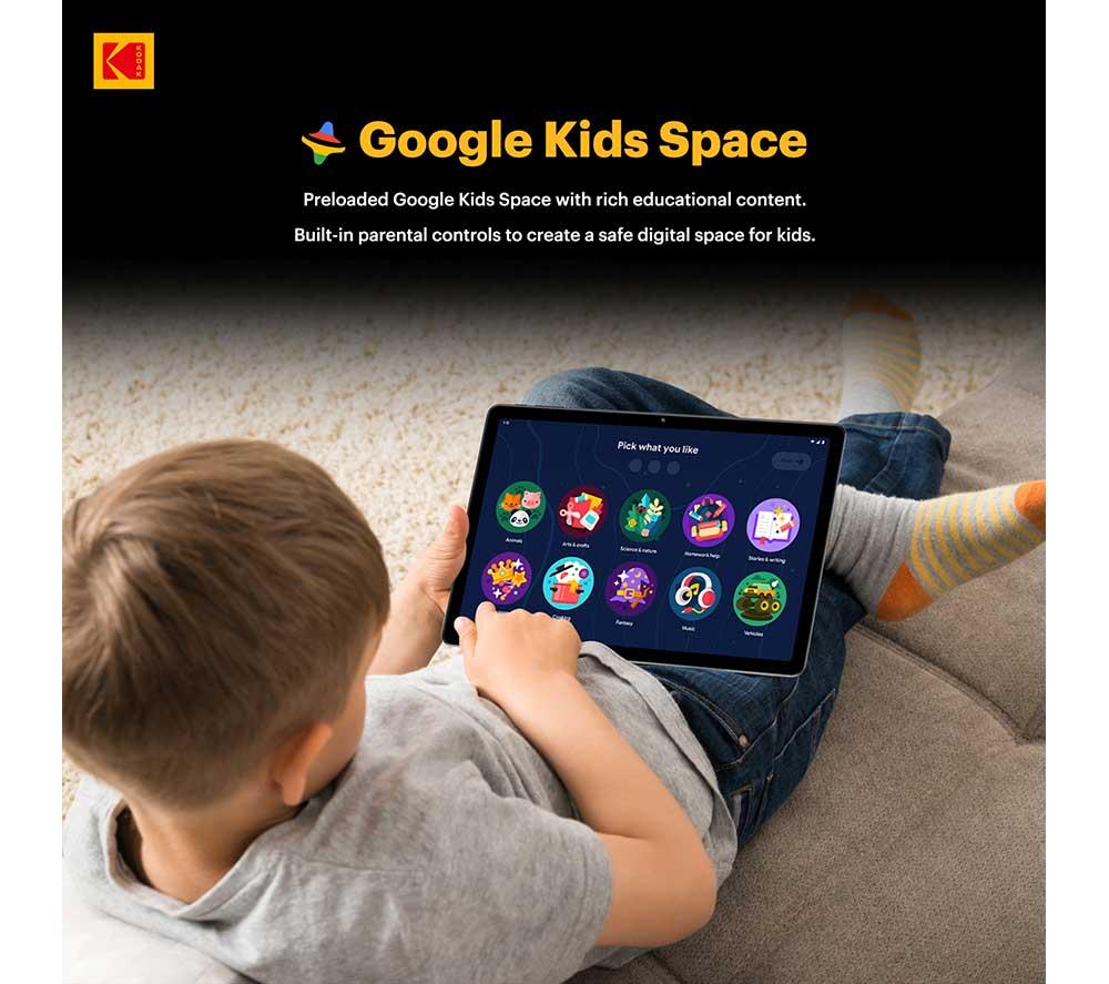 KODAK K10 10" Tablet - 64 GB, Grey image number 12 of 12