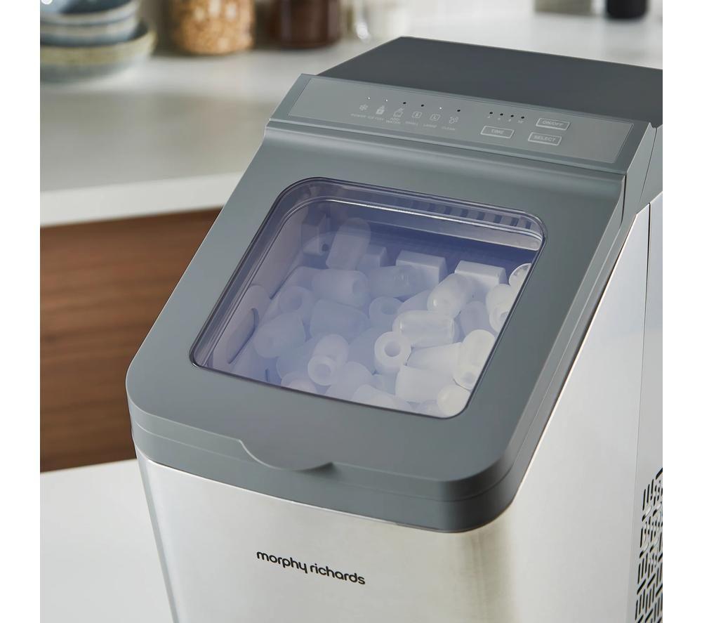 MORPHY RICHARDS FrostPro Bullet Ice Maker - Silver image number 3 of 7