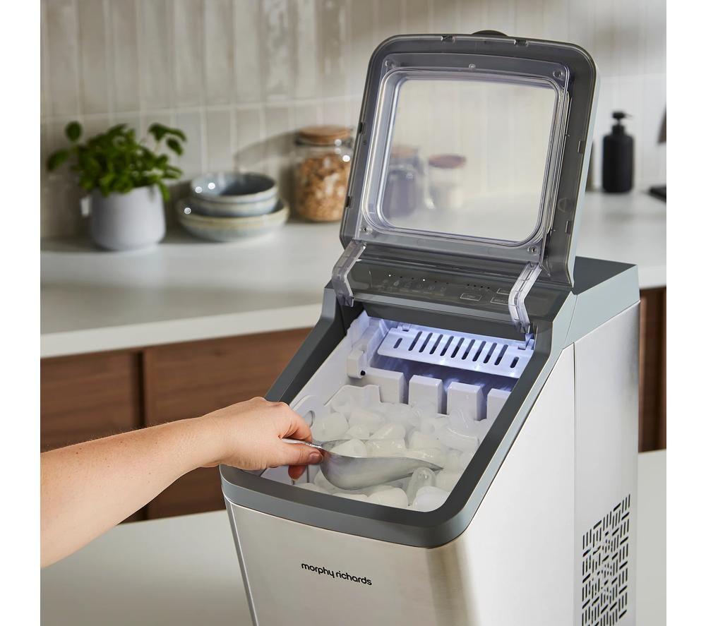MORPHY RICHARDS FrostPro Bullet Ice Maker - Silver image number 4 of 7