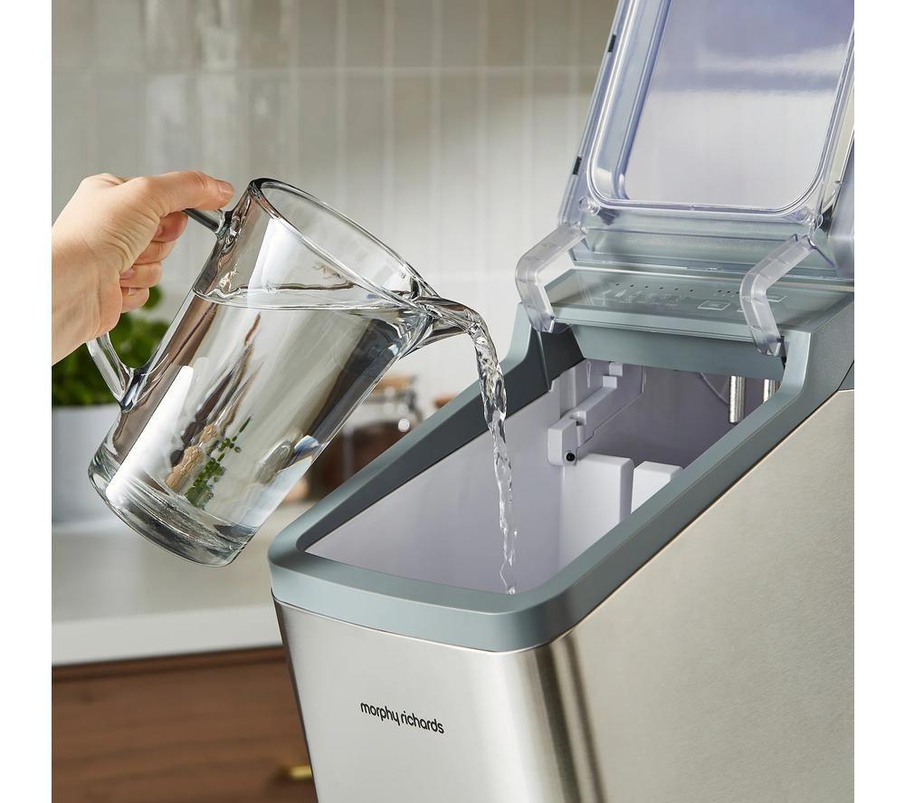 MORPHY RICHARDS FrostPro Bullet Ice Maker - Silver image number 5 of 7