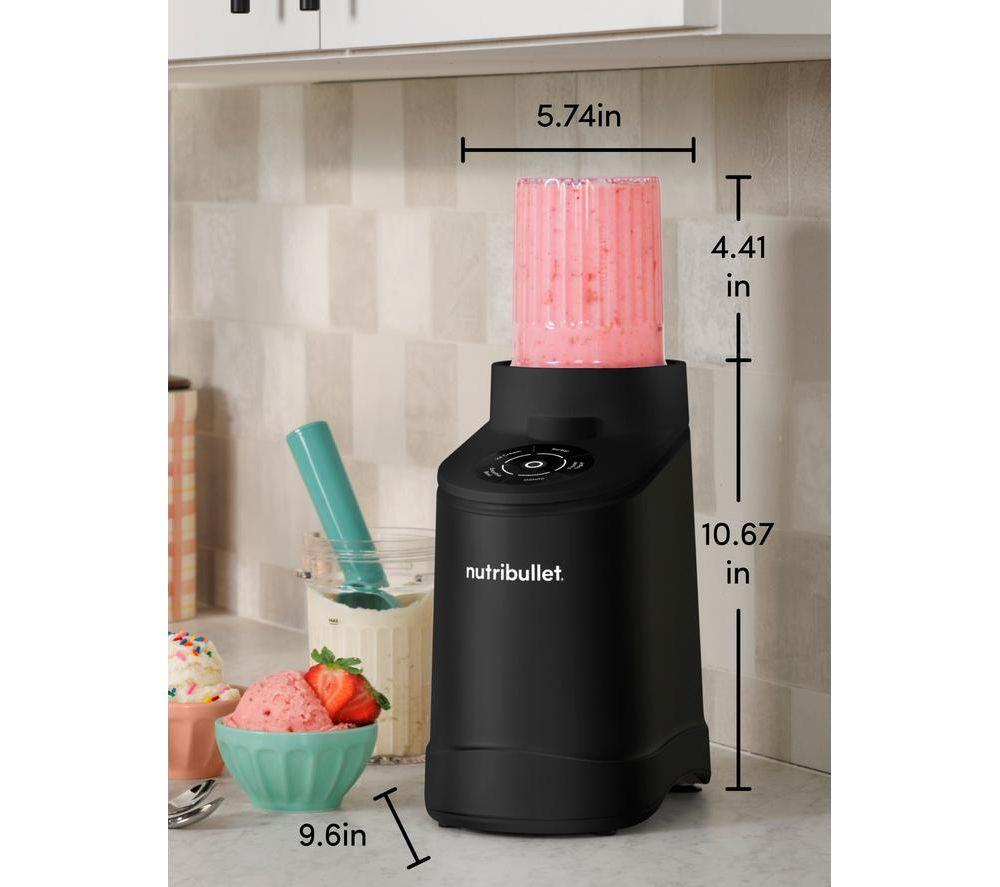 NUTRIBULLET Chill Ice Cream Maker - Matte Black image number 5 of 9