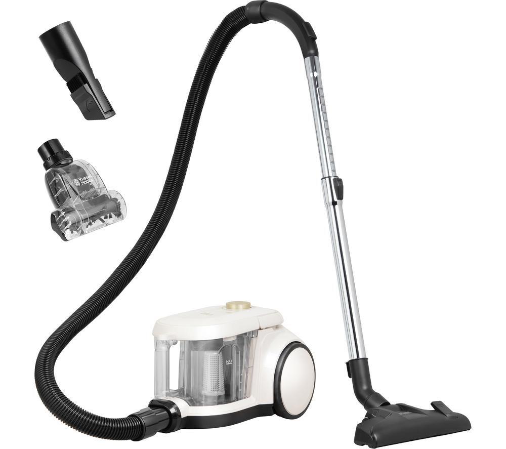 RUSSELL HOBBS RHCV5601CG Bagless Vacuum Cleaner - Cream & Gold image number 2 of 13