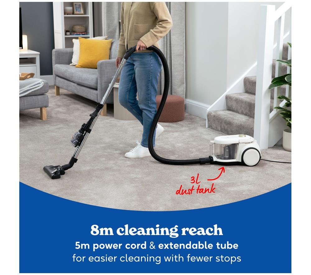 RUSSELL HOBBS RHCV5601CG Bagless Vacuum Cleaner - Cream & Gold image number 5 of 13