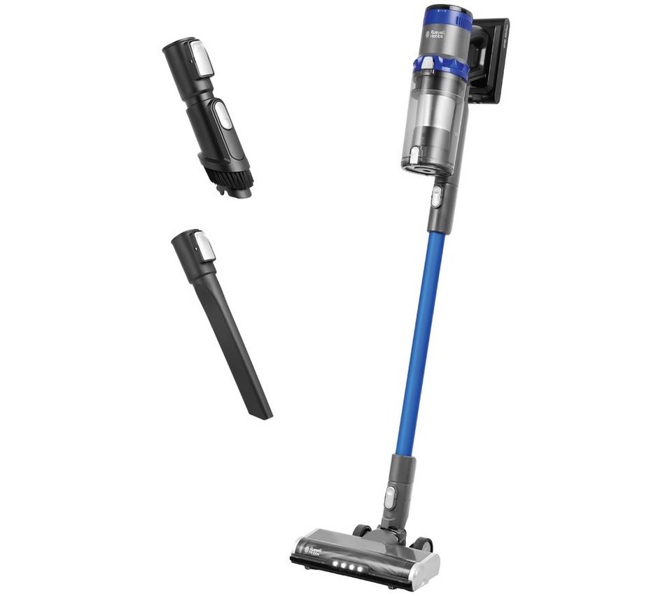 RUSSELL HOBBS Glide Pro Swift RHHS7101 Cordless Bagless Vacuum Cleaner - Grey & Blue