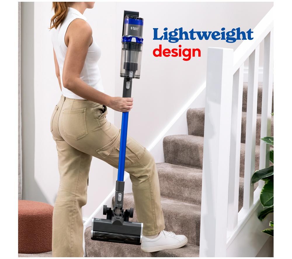 RUSSELL HOBBS Glide Pro Swift RHHS7101 Cordless Bagless Vacuum Cleaner - Grey & Blue image number 7 of 15