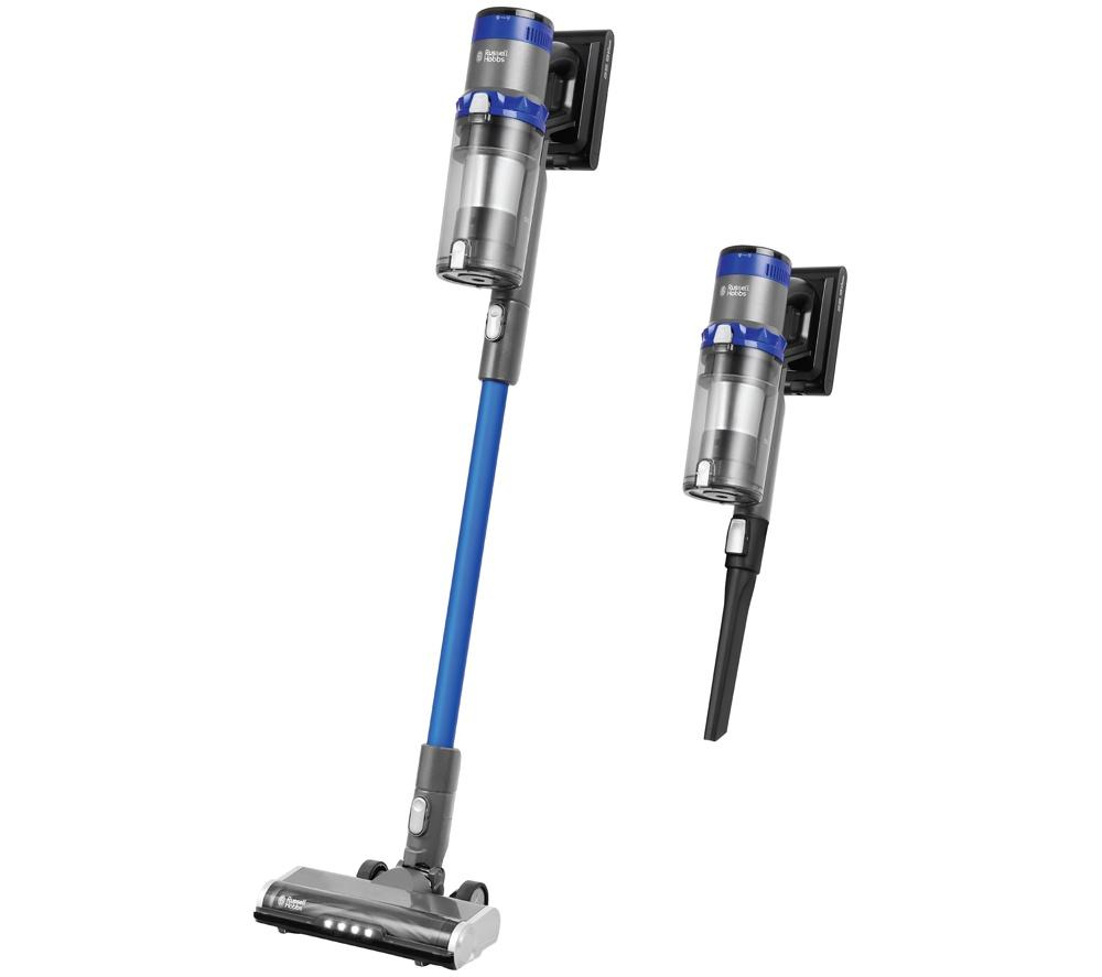 RUSSELL HOBBS Glide Pro Swift RHHS7101 Cordless Bagless Vacuum Cleaner - Grey & Blue image number 14 of 15