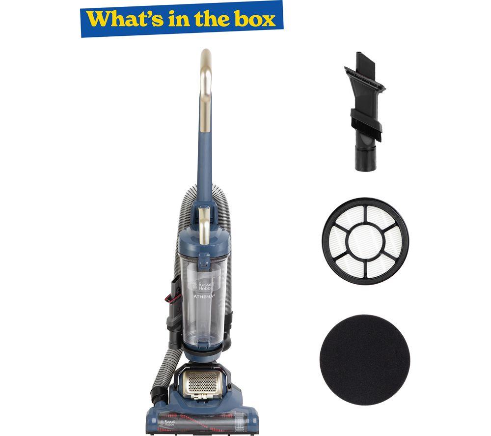 RUSSELL HOBBS Athena 2 RHUV5102BG Bagless Upright Vacuum Cleaner - Blue & Gold image number 2 of 3