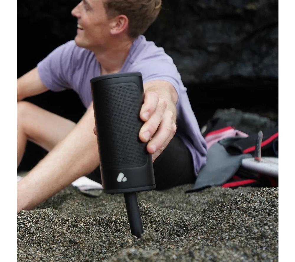 POCA AUDIO PINE Beat Portable Bluetooth Speaker Beach Bum Set - Black image number 3 of 5