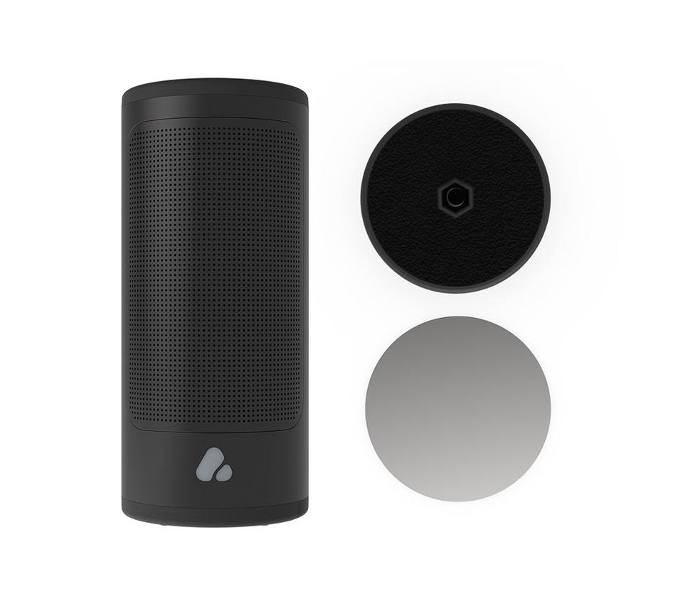 POCA AUDIO PINE Beat Portable Bluetooth Speaker Tiny Home Set - Black