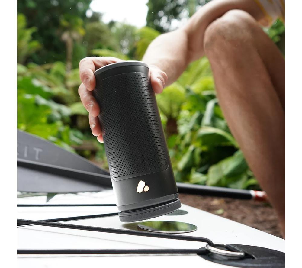 POCA AUDIO PINE Beat Portable Bluetooth Speaker Tiny Home Set - Black image number 4 of 7