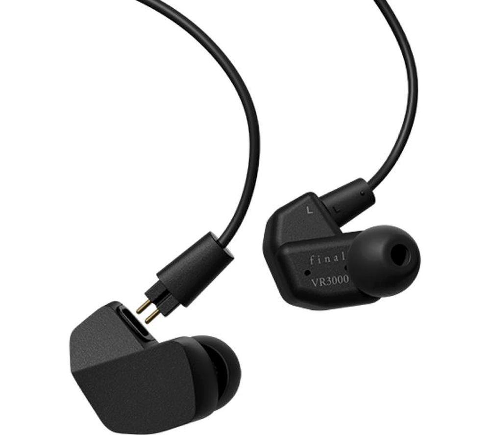 FINAL AUDIO VR3000 +Condenser Mic Gaming Earphones - Black image number 2 of 17