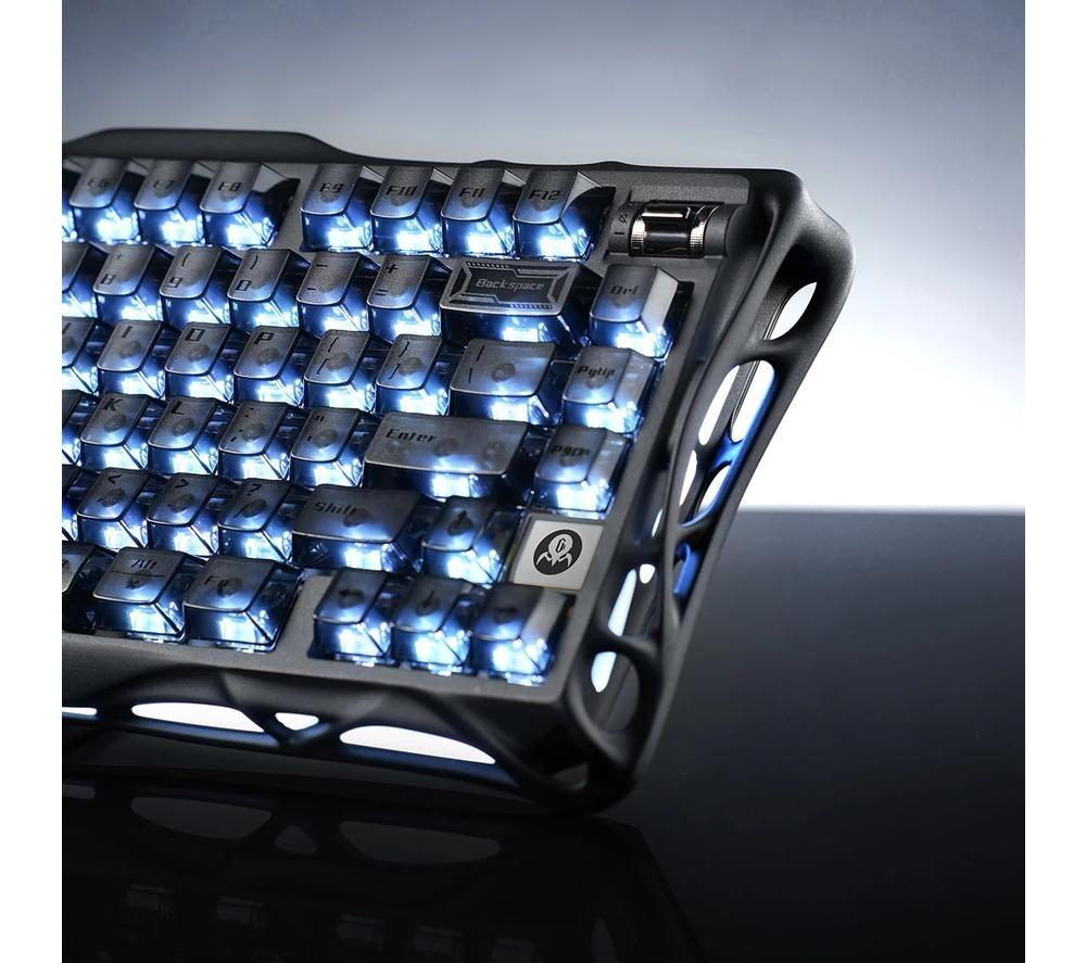 GRAVASTAR Mercury K1 Wireless Mechanical Gaming Keyboard - Stealth Black image number 3 of 8