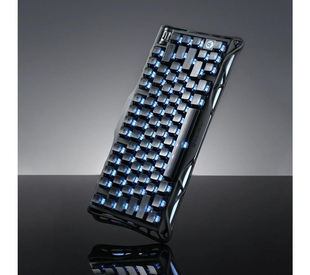 GRAVASTAR Mercury K1 Wireless Mechanical Gaming Keyboard - Stealth Black image number 4 of 8