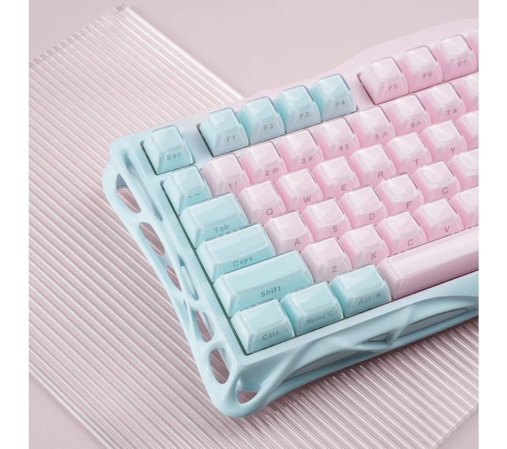 GRAVASTAR Mercury K1 Lite Wireless Mechanical Gaming Keyboard - Lumen Rose image number 3 of 9