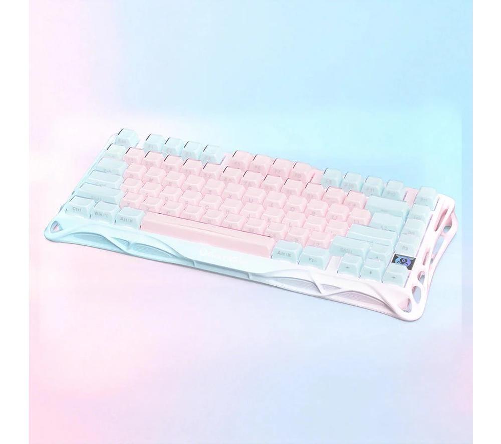 GRAVASTAR Mercury K1 Lite Wireless Mechanical Gaming Keyboard - Lumen Rose image number 7 of 9