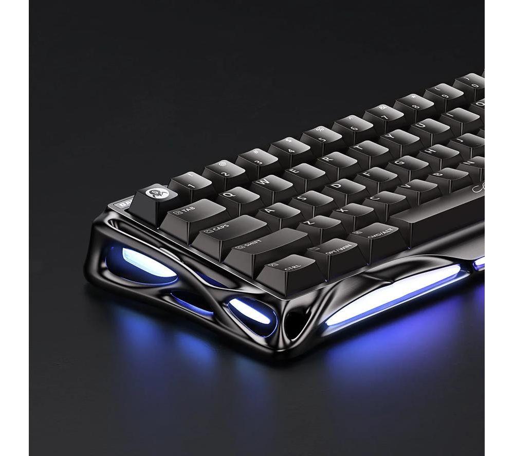 GRAVASTAR Mercury V60 Pro Mechanical Gaming Keyboard - Gun Metal, Deluxe Edition image number 5 of 5