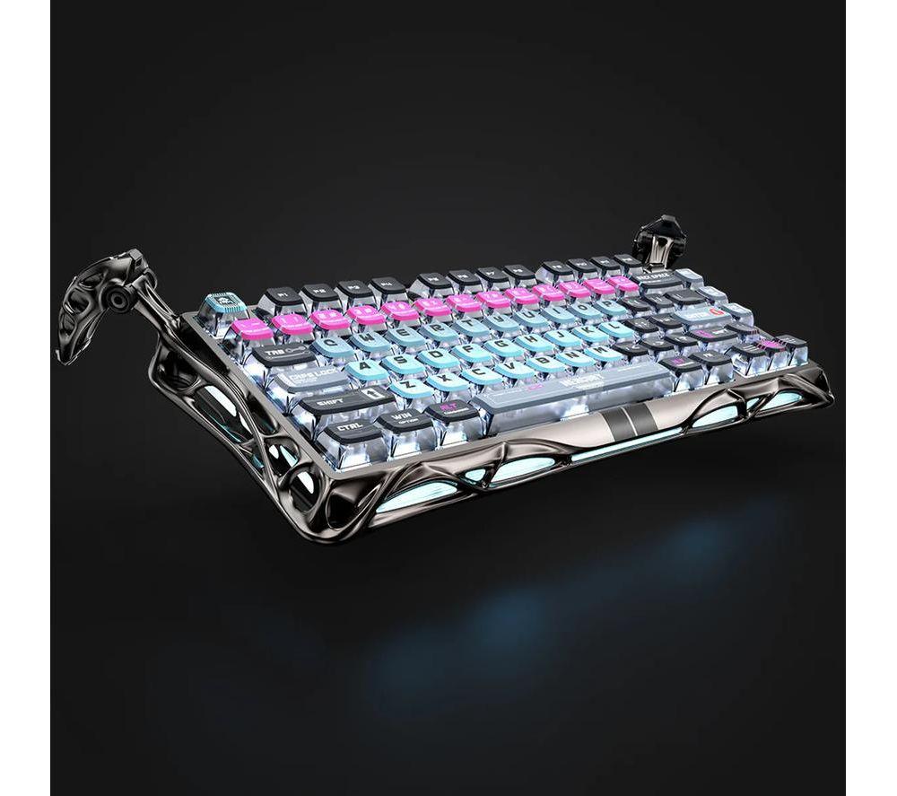 GRAVASTAR Mercury V75 Pro Mechanical Gaming Keyboard - Cyberpunk image number 5 of 8