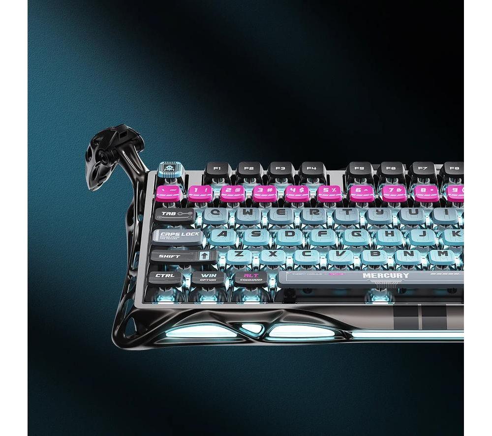 GRAVASTAR Mercury V75 Pro Mechanical Gaming Keyboard - Cyberpunk image number 7 of 8