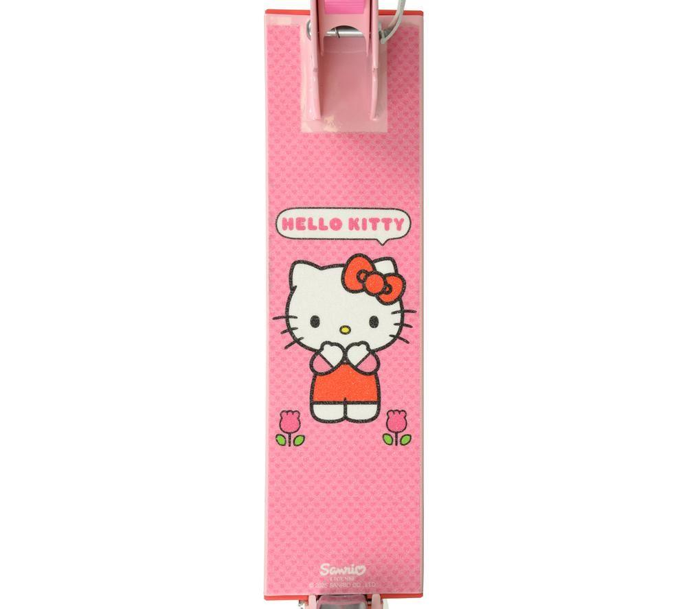 MOVE Hello Kitty Kids Folding Kick Scooter - Pink & Silver image number 3 of 7