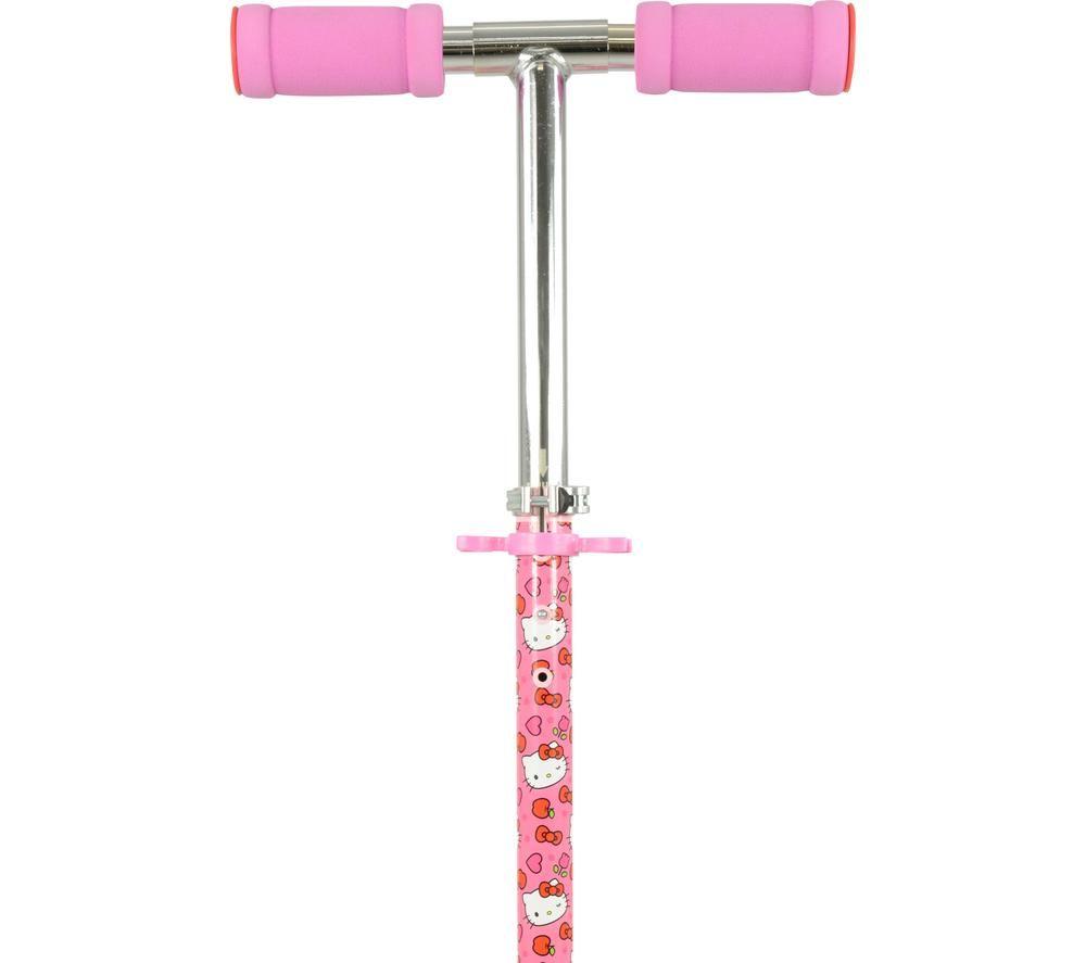MOVE Hello Kitty Kids Folding Kick Scooter - Pink & Silver image number 4 of 7