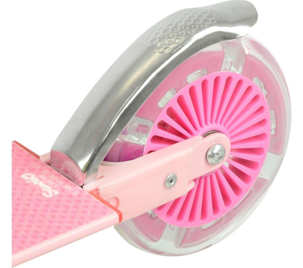 MOVE Hello Kitty Kids Folding Kick Scooter - Pink & Silver image number 7 of 7