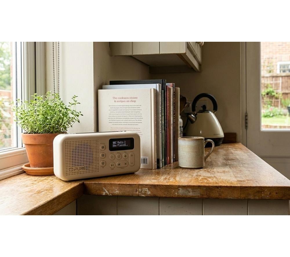 PURE Elan Move DAB+/FM Bluetooth Radio - Sand image number 2 of 4