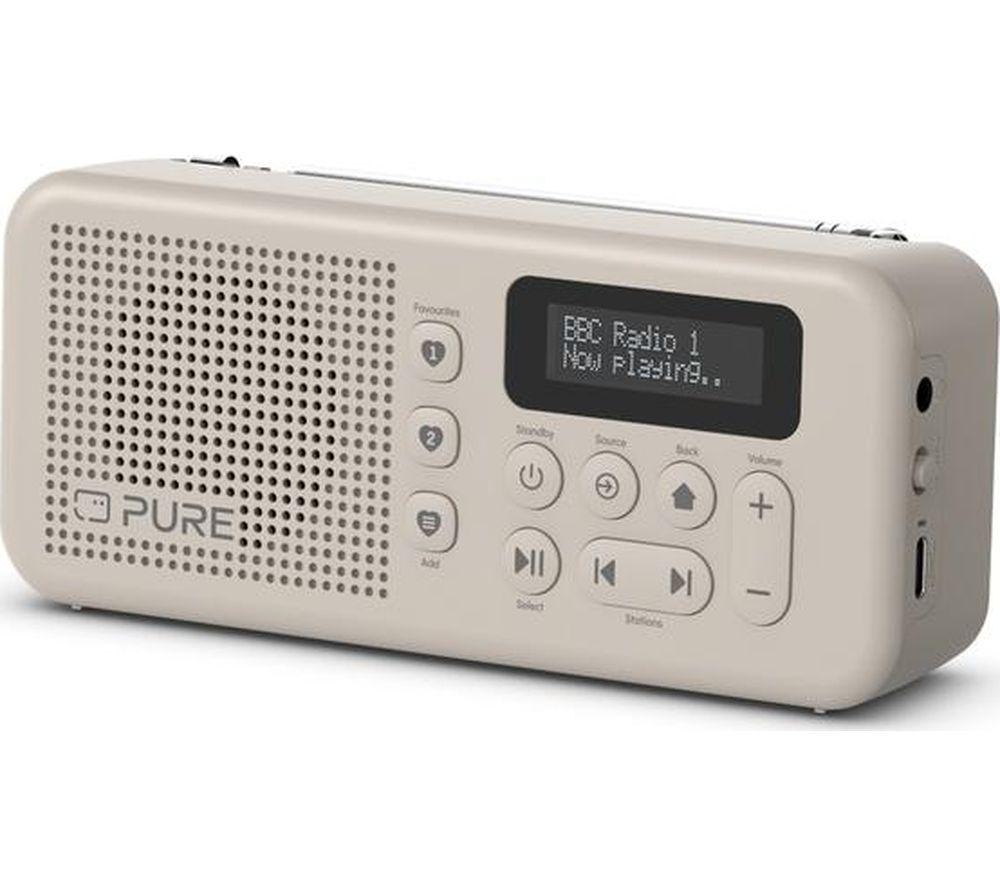 PURE Elan Move DAB+/FM Bluetooth Radio - Sand image number 3 of 4