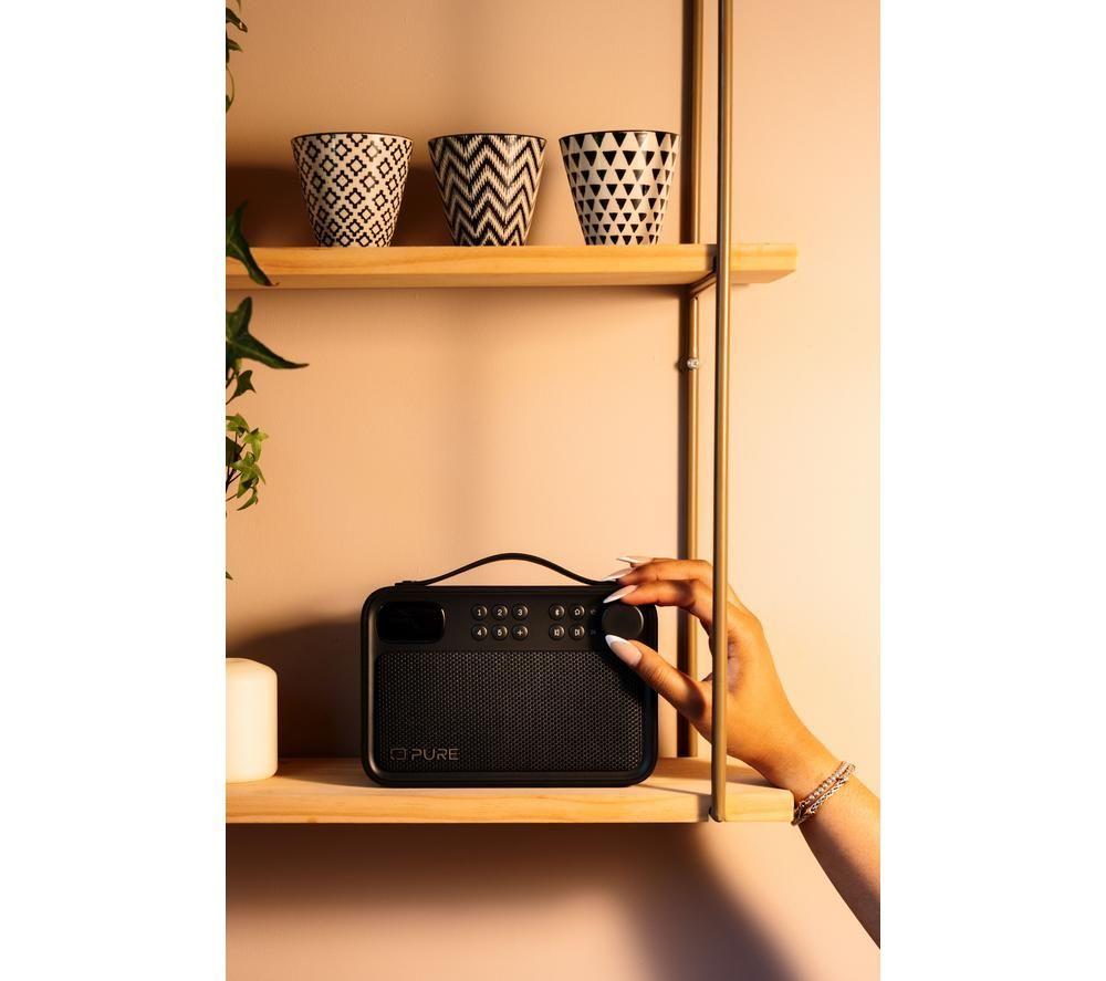 PURE Bloom Portable DAB+/FM Bluetooth Radio - Black image number 5 of 8