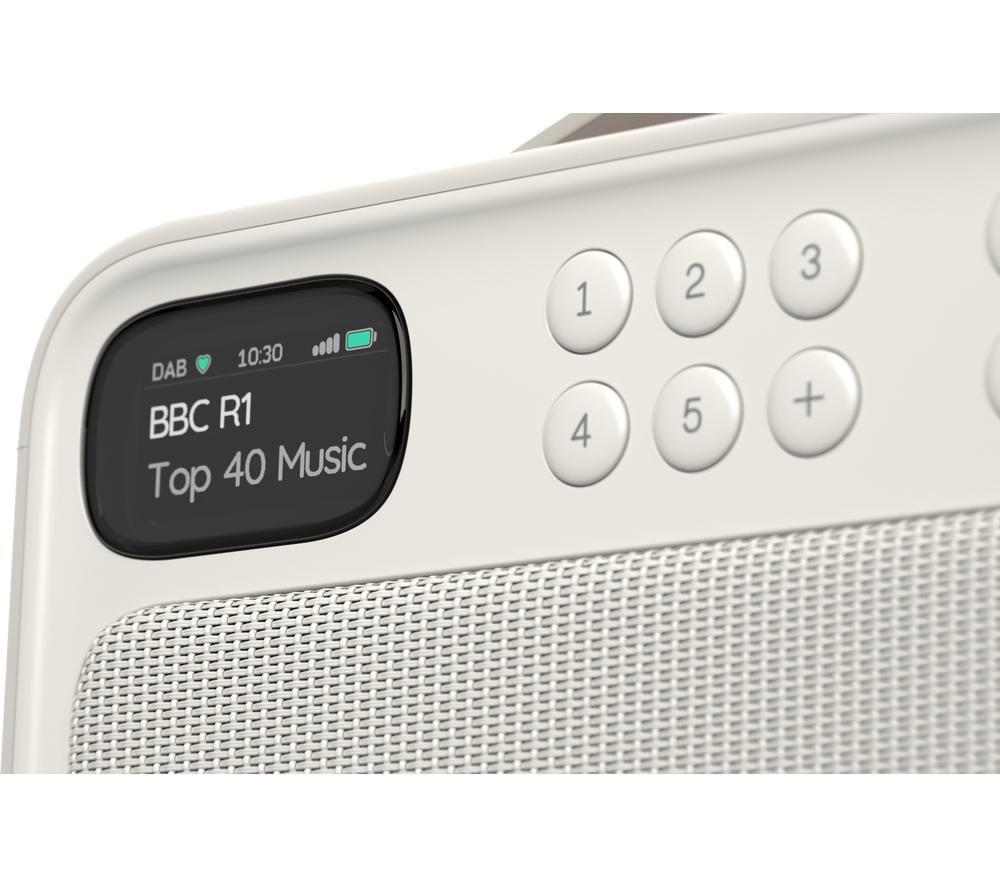 PURE Bloom Portable DAB+/FM Bluetooth Radio - Sand image number 2 of 8