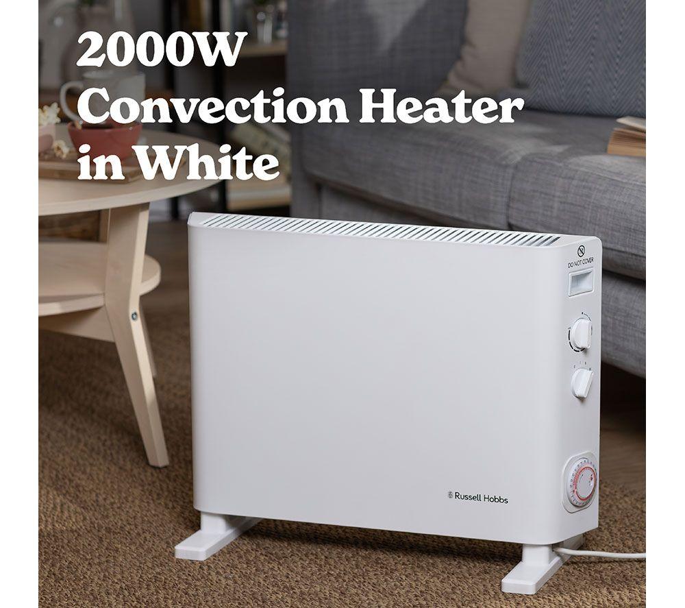 RUSSELL HOBBS RHCVH6002W Portable Convector Heater - White image number 2 of 12