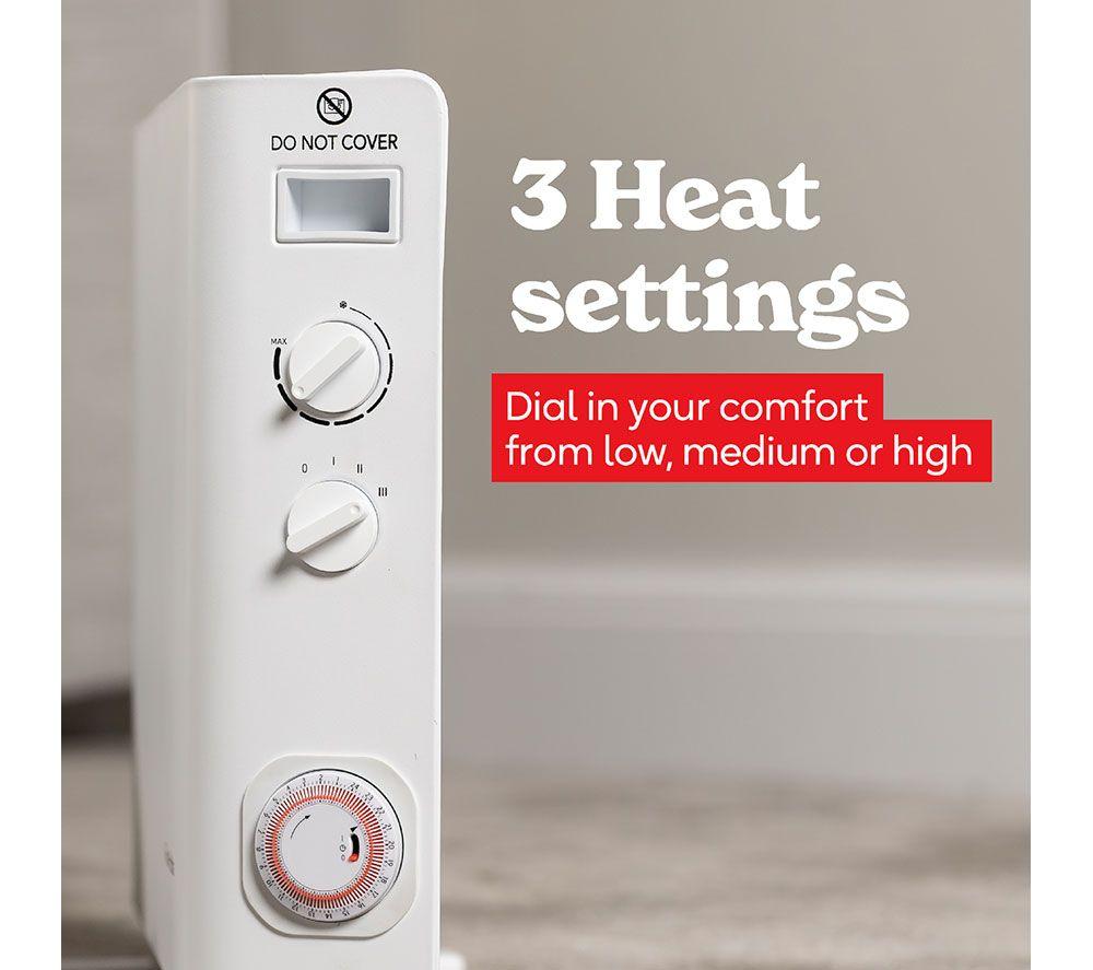 RUSSELL HOBBS RHCVH6002W Portable Convector Heater - White image number 4 of 12
