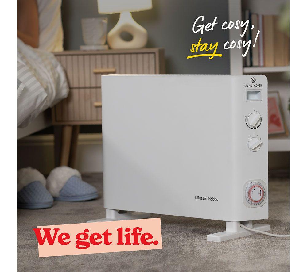 RUSSELL HOBBS RHCVH6002W Portable Convector Heater - White image number 8 of 12